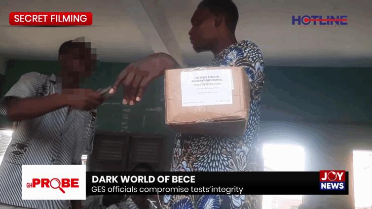 Some GES officials took GH¢60 to aid cheating in 2025 BECE